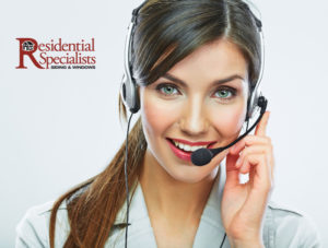 Residential Specialists customer service